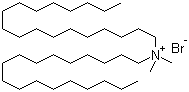 结构式 CAS# 3700-67-2, 双十八烷基二甲基溴化铵