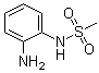 N-(2-氨基苯基)甲烷磺酰胺分子结构 (CAS 37073-18-0)