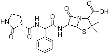 阿洛西林分子结构 (CAS 37091-66-0)
