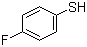 对氟苯硫酚分子结构 (CAS 371-42-6)