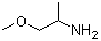 1-甲氧基异丙胺分子结构 (CAS 37143-54-7)
