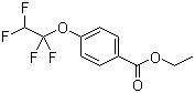 4-(1,1,2,2-四氟乙氧基)苯甲酸乙酯分子结构 (CAS 37178-69-1)
