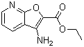 3-氨基呋喃并[2,3-b]吡啶-2-羧酸乙酯分子结构 (CAS 371945-06-1)