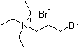 (3-溴丙基)三乙基溴化铵分子结构 (CAS 3720-84-1)