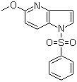 5-Methoxy-1-(phenylsulfonyl)-1H-pyrrolo[3,2-b]pyridine molecular structure (CAS 372077-49-1)