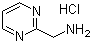 2-氨基甲基嘧啶盐酸盐分子结构 (CAS 372118-67-7)