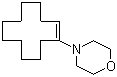 1-吗啉-1-环十二烷烯分子结构 (CAS 3725-39-1)