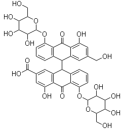 番泻苷 C分子结构 (CAS 37271-16-2)
