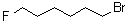 structure of CAS# 373-28-4, 1-Bromo-6-fluorohexane