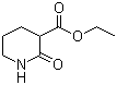 2-氧代-3-哌啶甲酸乙酯分子结构 (CAS 3731-16-6)