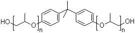 双酚-A 聚氧丙烯醚分子结构 (CAS 37353-75-6)