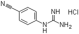 对胍基苯腈盐酸盐分子结构 (CAS 373690-68-7)
