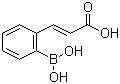 2-(2-羧基乙烯)苯硼酸分子结构 (CAS 374105-86-9)