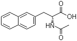 (R)-N-乙酰基-beta-萘基丙氨酸分子结构 (CAS 37440-01-0)
