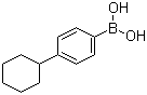 结构式 CAS# 374538-04-2, 4-环己基苯硼酸