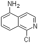 5-氨基-1-氯异喹啉分子结构 (CAS 374554-54-8)