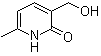 3-羟甲基-6-甲基-2(1H)-吡啶酮分子结构 (CAS 374706-74-8)