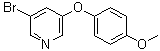 3-溴-5-(4-甲氧基苯氧基)吡啶分子结构 (CAS 374934-98-2)