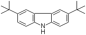 3,6-二叔丁基咔唑分子结构 (CAS 37500-95-1)
