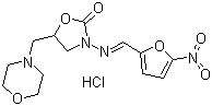 盐酸呋喃它酮分子结构 (CAS 3759-92-0)