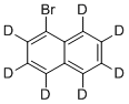 七氘代-1-溴萘分子结构 (CAS 37621-57-1)