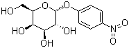 4-硝基苯基 alpha-D-吡喃葡萄糖苷分子结构 (CAS 3767-28-0)