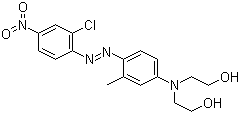 分散红 5分子结构 (CAS 3769-57-1)