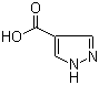 1H-吡唑-4-甲酸分子结构 (CAS 37718-11-9)