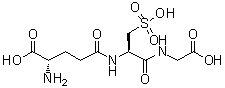 谷胱甘肽磺酸分子结构 (CAS 3773-07-7)