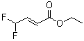(2E)-4,4-二氟-2-丁烯酸乙酯分子结构 (CAS 37746-82-0)