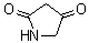 2,4-吡咯烷二酮分子结构 (CAS 37772-89-7)