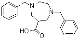 六氢-1,4-二苄基-1H-1,4-二氮杂卓-6-羧酸分子结构 (CAS 377780-16-0)