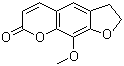 9-甲氧基-2,3-二氢-7H-呋喃并[3,2-g]苯并吡喃-7-酮分子结构 (CAS 3779-03-1)