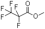 五氟丙酸甲酯分子结构 (CAS 378-75-6)