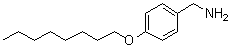 4-(辛基氧基)苯甲胺分子结构 (CAS 37806-64-7)