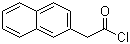 2-(2-萘基)乙酰氯分子结构 (CAS 37859-25-9)