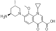 奈诺沙星分子结构 (CAS 378746-64-6)