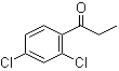 2',4'-二氯苯丙酮分子结构 (CAS 37885-41-9)