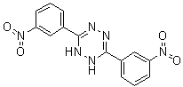 1,2-二氢-3,6-二(3-硝基苯基)-1,2,4,5-四嗪分子结构 (CAS 37932-53-9)