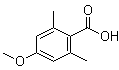 4-甲氧基-2,6-二甲基苯甲酸分子结构 (CAS 37934-89-7)