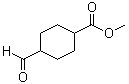 4-甲酰基环己烷羧酸甲酯分子结构 (CAS 37942-76-0)