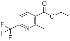 2-甲基-6-(三氟甲基)-3-吡啶羧酸乙酯分子结构 (CAS 380355-65-7)