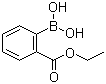 2-乙氧羰基苯硼酸分子结构 (CAS 380430-53-5)