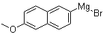 (6-甲氧基-2-萘基)溴化镁分子结构 (CAS 38046-82-1)