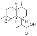 alpha-环氧二氢青蒿酸分子结构 (CAS 380487-65-0)