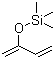 2-三甲基硅氧基-1,3-丁二烯分子结构 (CAS 38053-91-7)