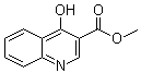 4-羟基-3-喹啉羧酸甲酯分子结构 (CAS 38113-86-9)