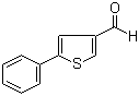 5-苯基-3-噻吩甲醛分子结构 (CAS 38115-12-7)