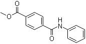 4-甲氧羰基苯甲酰苯胺分子结构 (CAS 3814-10-6)