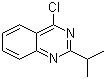 4-氯-2-异丙基喹唑啉分子结构 (CAS 38154-42-6)